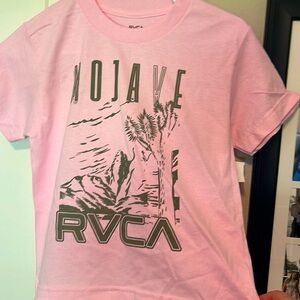 Pink Boys small RVCA shirt